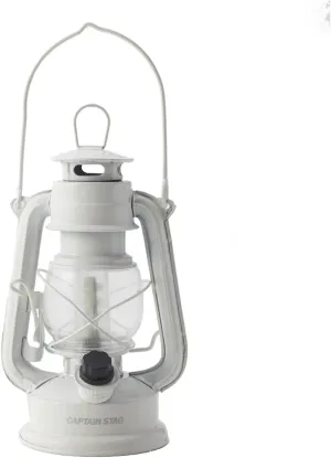 Captain Stag M-1326 LED Lantern, Antique Warm Color, Snow White