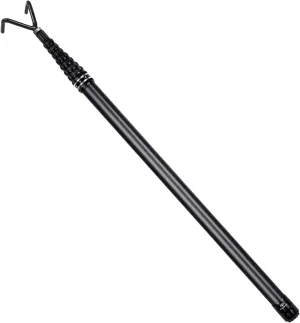 Carbon Fiber Disc Golf Retriever Pole Telescoping Disc Golf Retriever Telescopic Disc Golf Tool with Hook Retrieving Device for Outdoor Sports 13FT