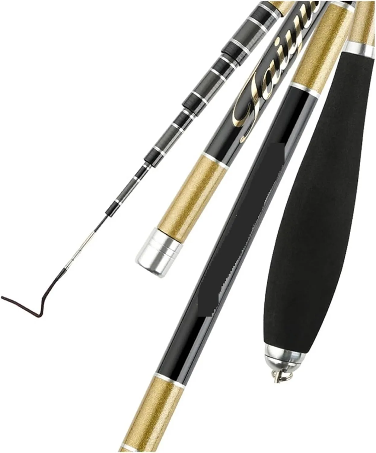 Carbon Fiber Pattern Telescopic Fishing Rod 39-83g Ultra-Light Stream Freshwater Pole Taiwan Fishing Lure Rods