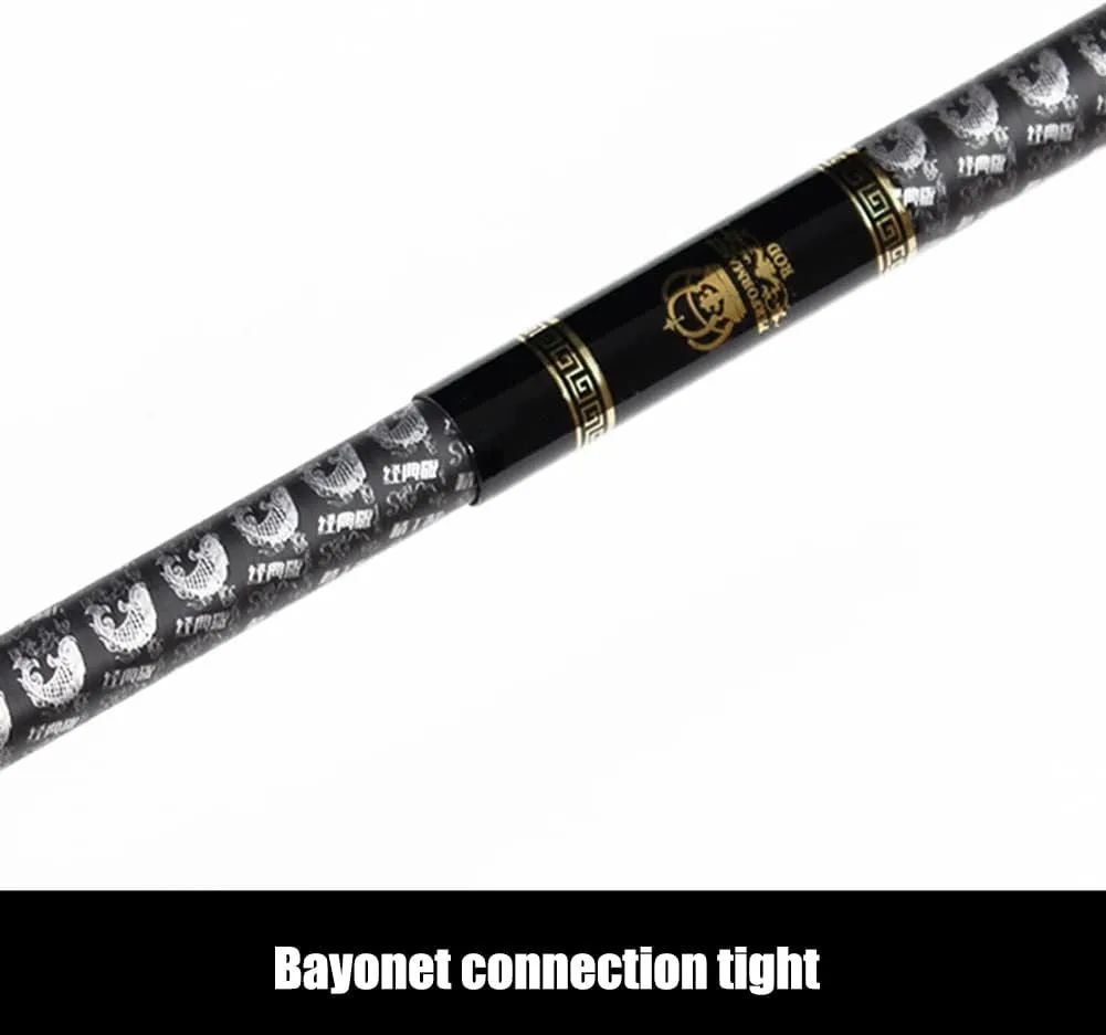 Carbon Fishing Rod Telescopic Carp Rods Super Hard Ultralight 28 Tone 3.6m 3.9m 4.5m 4.8m 5.4m 5.7m 6.3m 7.2m Rivers Lakes Reservoirs Streams