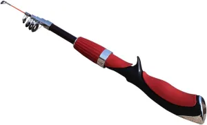Carbon Fishing Rod Telescopic Casting Rod for Fishing, Ice Fishing, Length:140cm/4.6ft