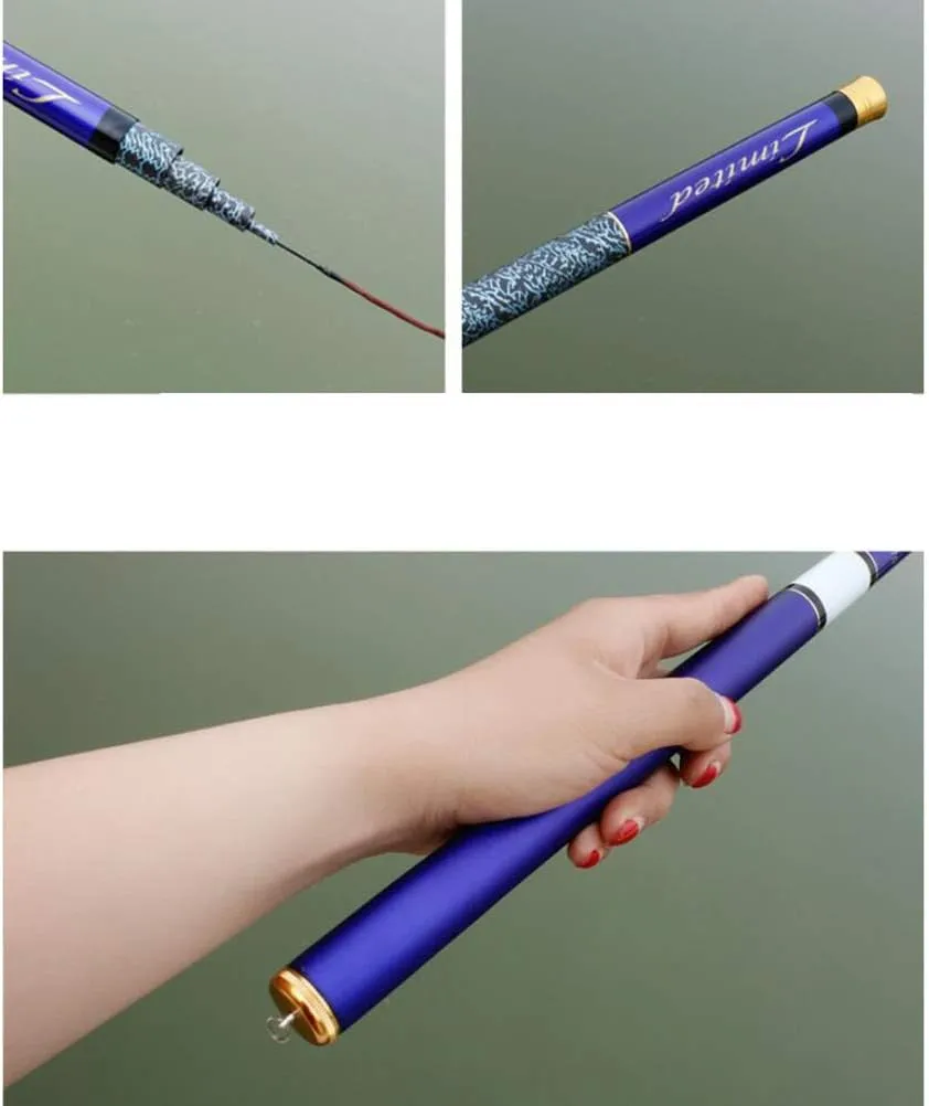 Carbon Fishing Rod Telescopic Ultra Hard Ultralight Carp Pole 3.6m 3.9m 4.5m 4.8m 5.4m 5.7m 6.3m 7.2m Fishing Gear 28 Tune