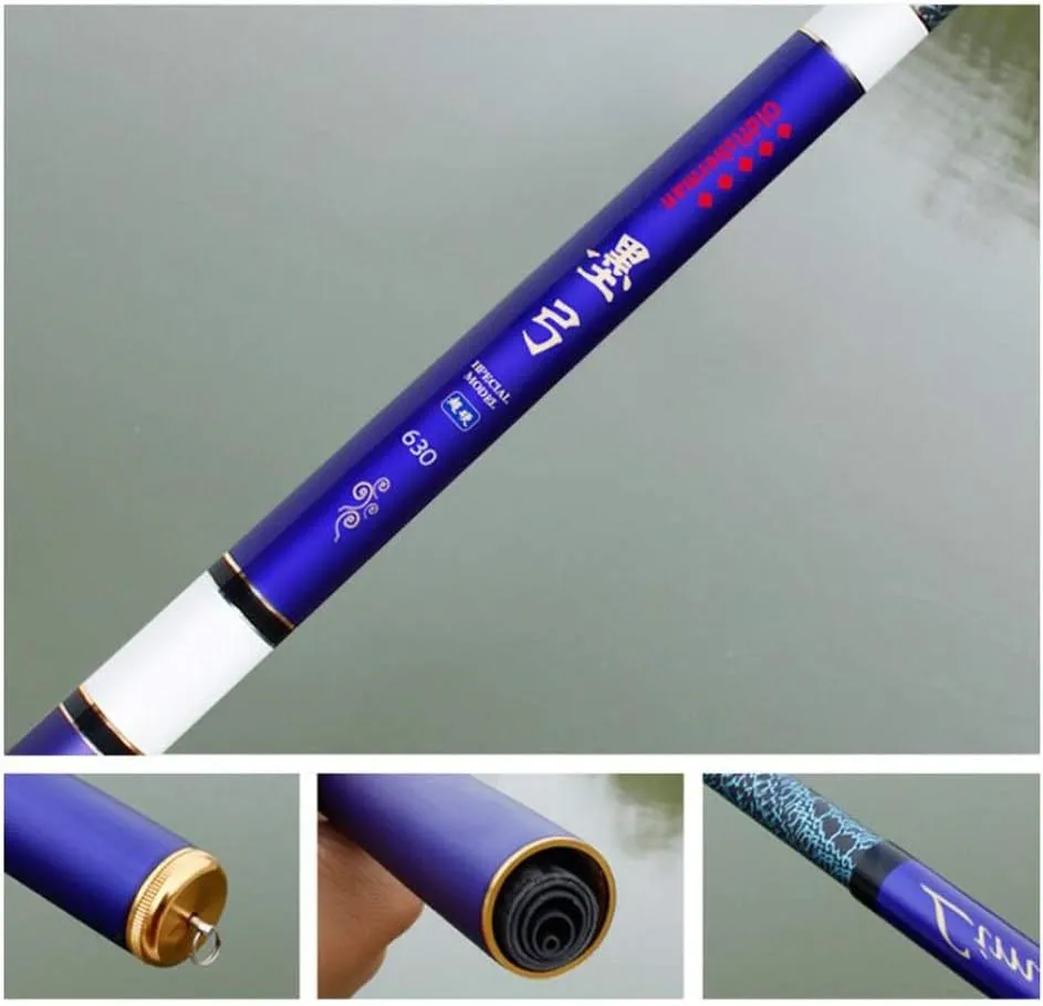Carbon Fishing Rod Telescopic Ultra Hard Ultralight Carp Pole 3.6m 3.9m 4.5m 4.8m 5.4m 5.7m 6.3m 7.2m Fishing Gear 28 Tune