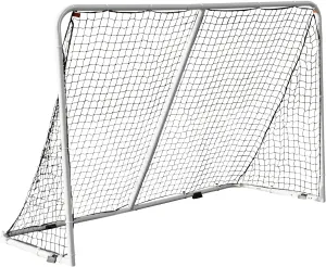 Champion Sports Easy Fold Soccer Goal - Ultimate Portable Convenient and Quick Setup Goal