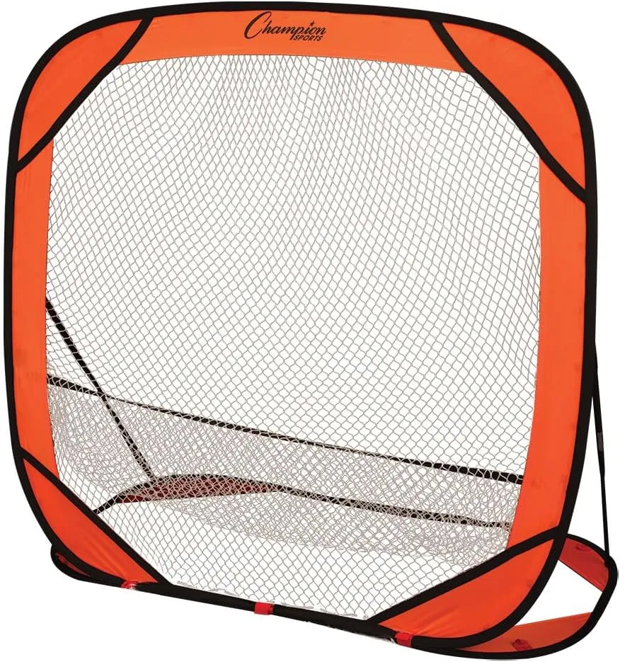 Champion Sports Pop Up Multi Net - Adjustable Multifunction 5x5 Pop up Net - Easy Assemble Pop Up Net