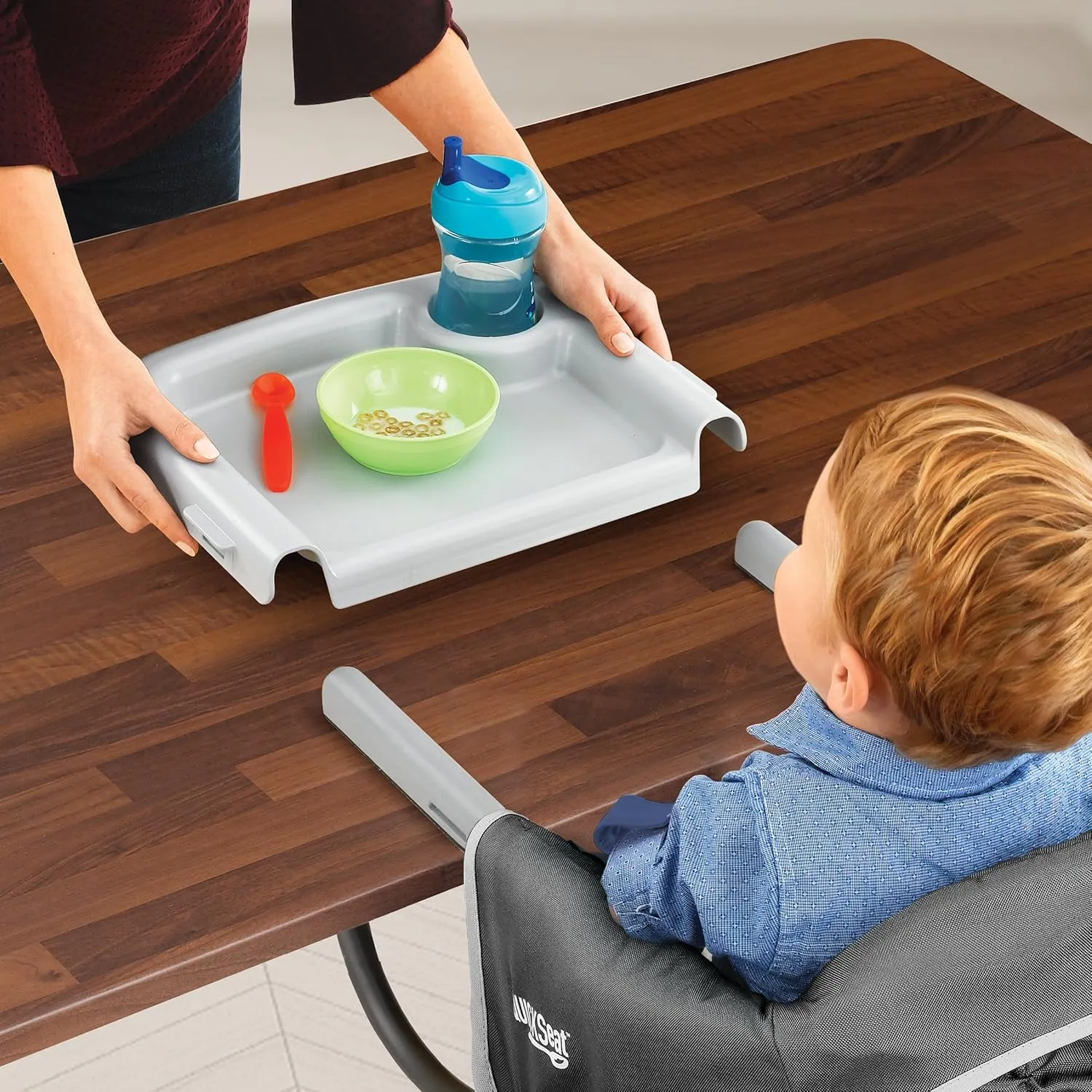 Chicco QuickSeat Hook-On Chair, Graphite