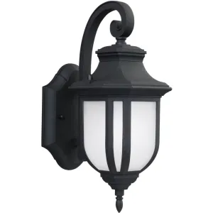 Childress Black LED Outdoor Wall Lantern