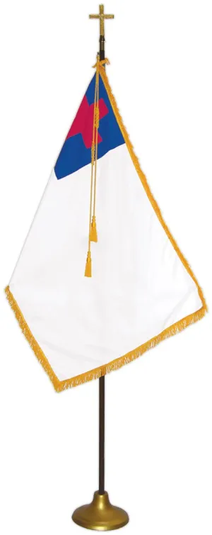 Christian Flag Set - For Indoor Use