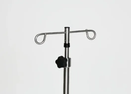 Chrome 5-leg Space Saving IV Pole