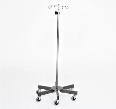 Chrome 6-leg IV Pole