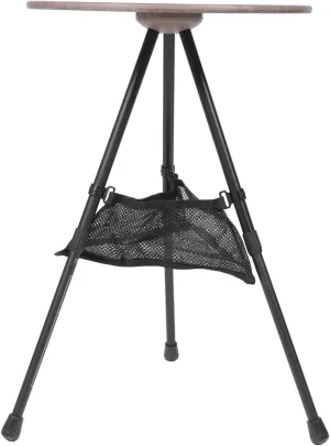 Ciieeo Folding Table Portable Camping Table Aluminum Construction Triangle Stability for Outdoor Events