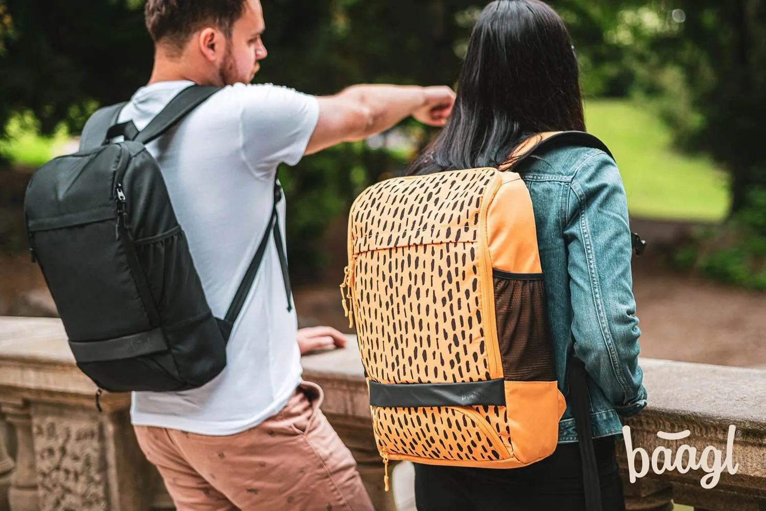 City Backpack RPET Mustard