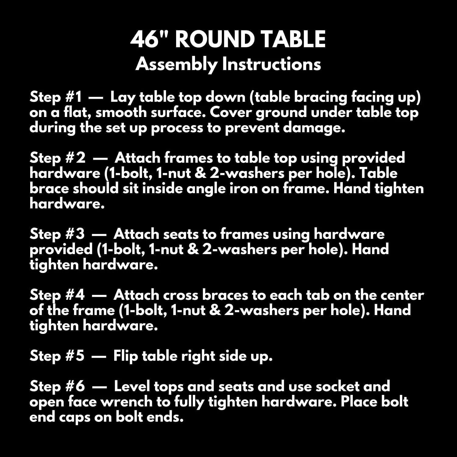 Coated Outdoor Furniture Heavy-Duty Portable Outdoor Picnic Table with Umbrella Hole, Expanded Metal Commercial-Grade Patio Dining Furniture Made in America (46" Round Top, Dark Blue)