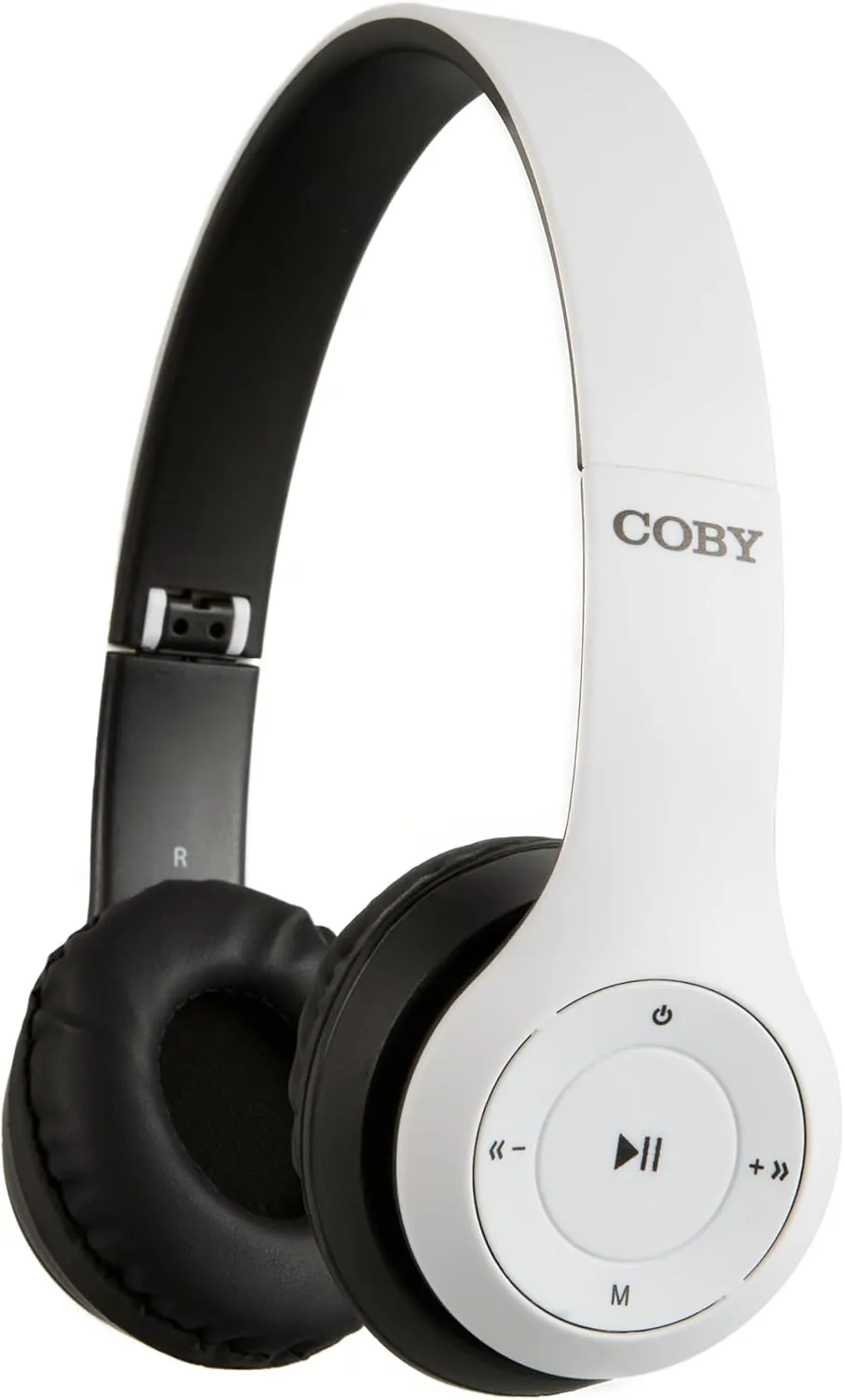 Coby Wireless & Wired Headphones – Bluetooth Over-Ear Headset with Mic, Foldable, HiFi Stereo, Deep Bass, AUX, 5H Playtime, Hands-Free Calling, Rechargeable, Lightweight for Travel, PC, Phone, Tablet