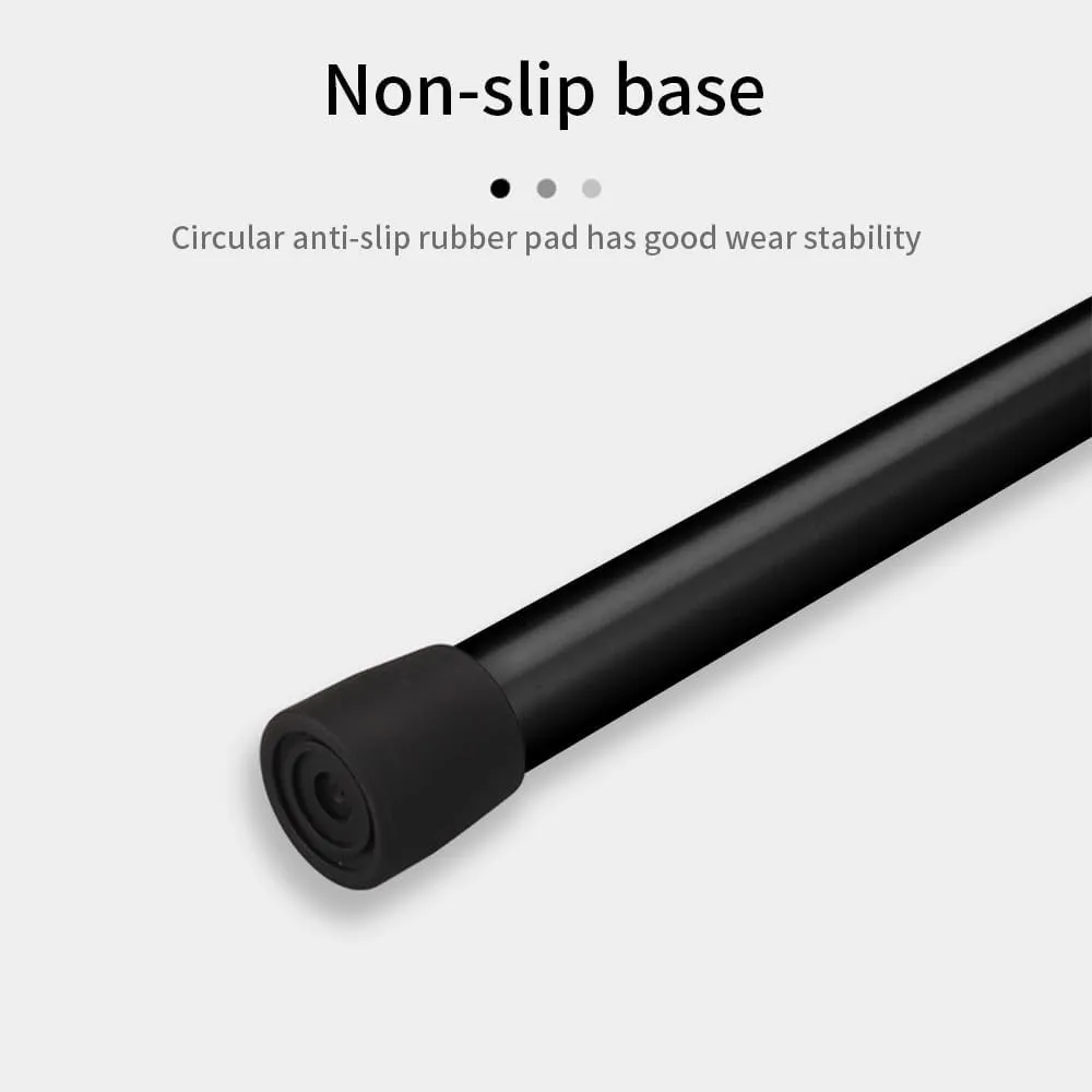 Cocoarm 2pcs Tent Poles Telescoping Tarp Poles 6061 Aluminum Camping Tarp Pole 35.43-90.55inch Adjustable Poles for Tents Tarps Awnings Shelters and More, Anti Slip Rubber Pads (#1)