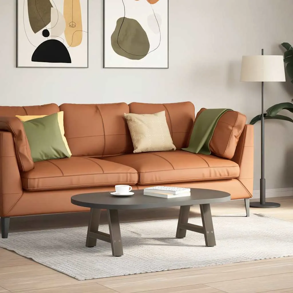 Coffee Table Legs A-Shaped 2 pcs 50x(30-31) cm Steel