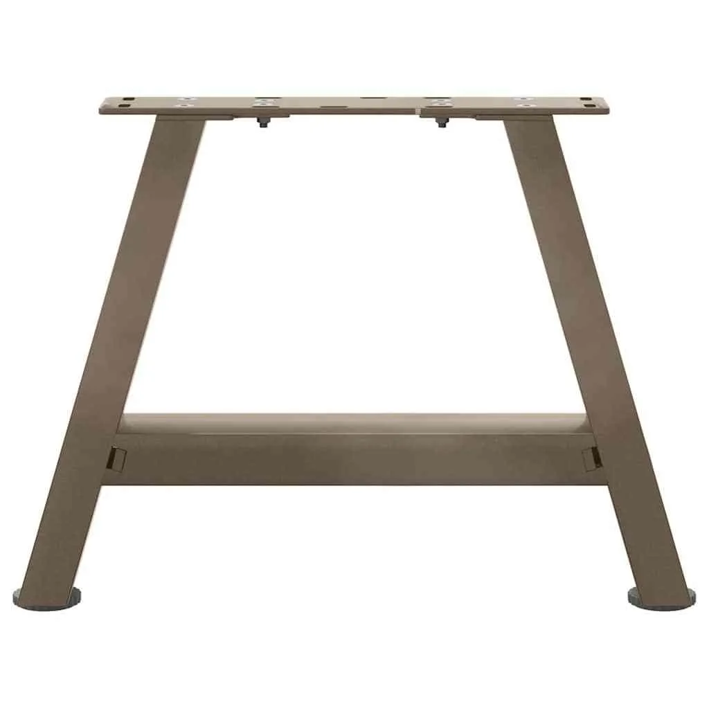 Coffee Table Legs A-Shaped 2 pcs 50x(30-31) cm Steel