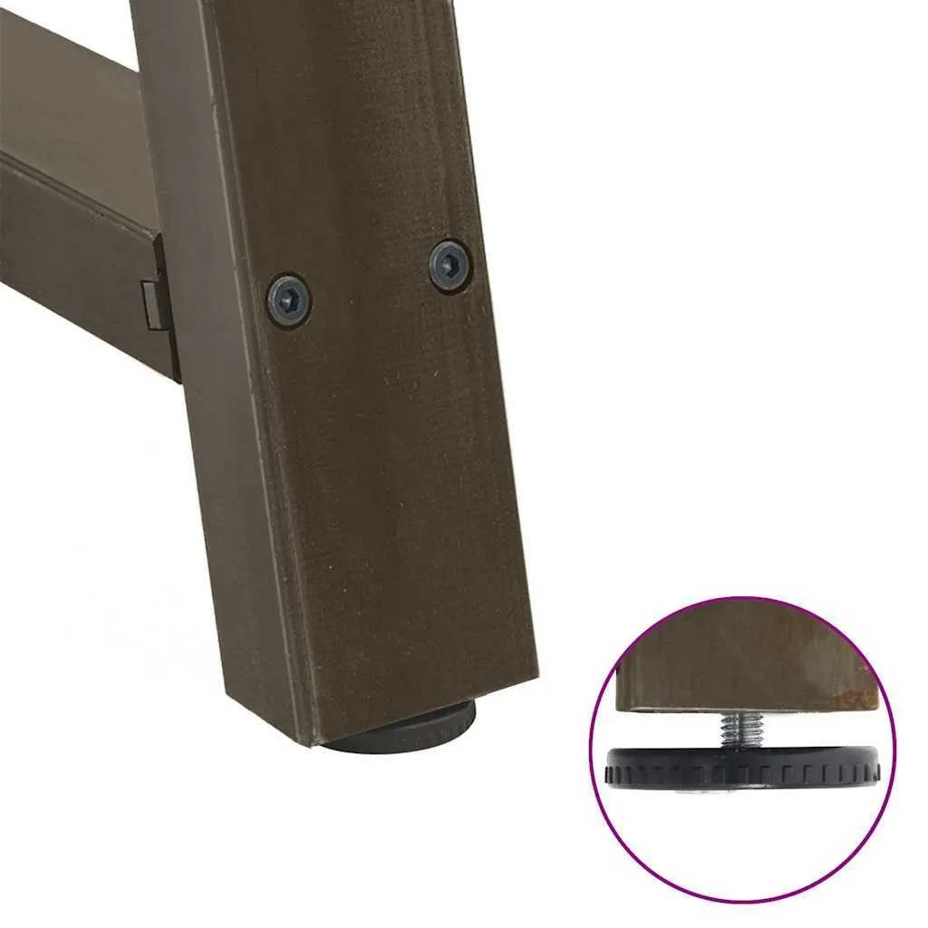 Coffee Table Legs A-Shaped 2 pcs 80x(72-73) cm Steel