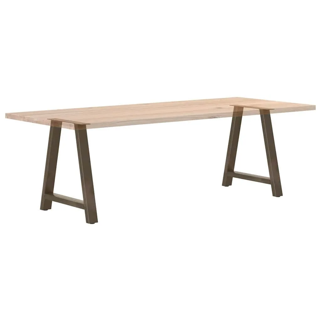 Coffee Table Legs A-Shaped 2 pcs 80x(72-73) cm Steel