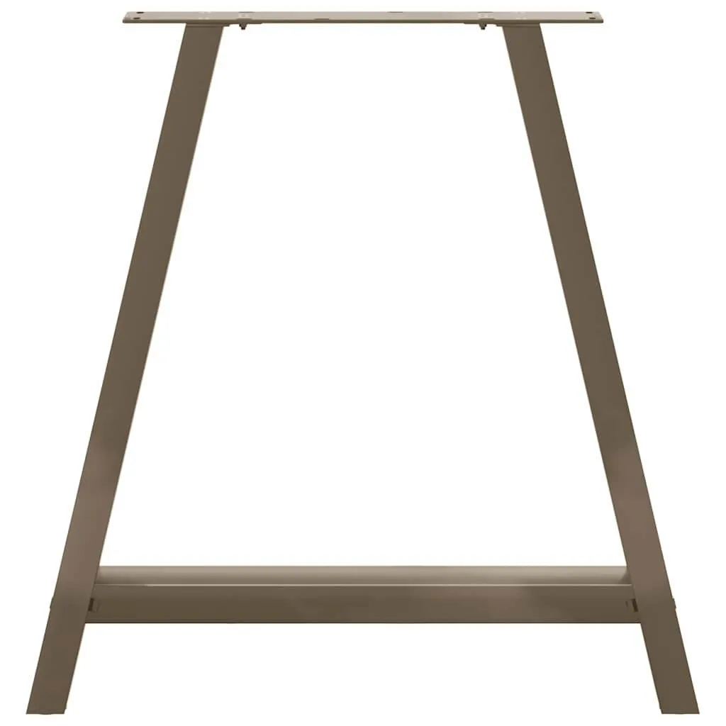 Coffee Table Legs A-Shaped 2 pcs 80x(72-73) cm Steel