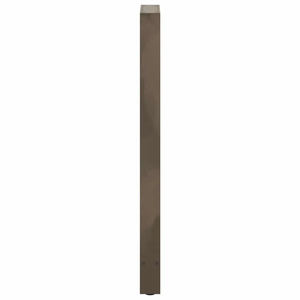 Coffee Table Legs Natural Steel 2 pcs 40x(110-111) cm Steel