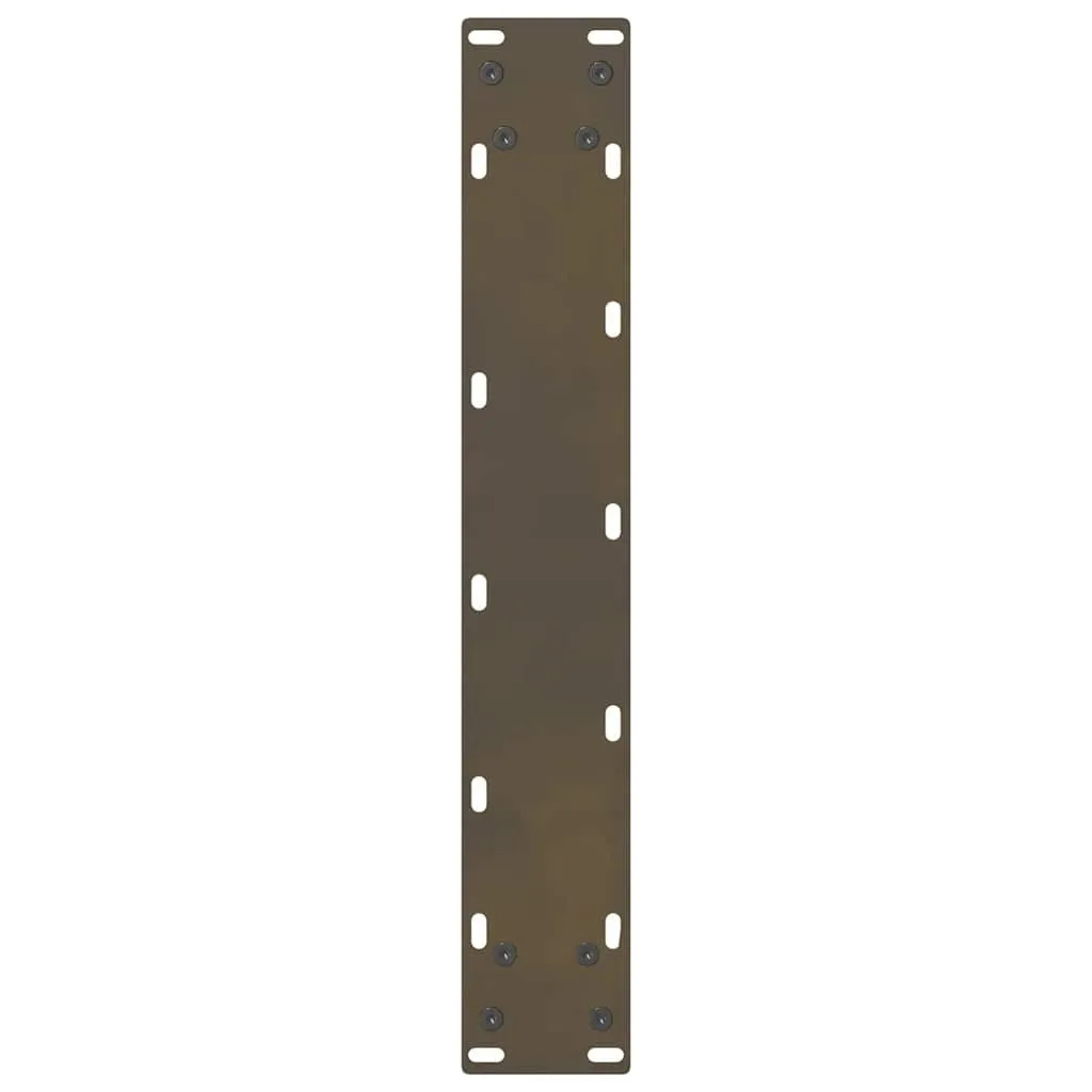 Coffee Table Legs Natural Steel 2 pcs 40x(110-111) cm Steel