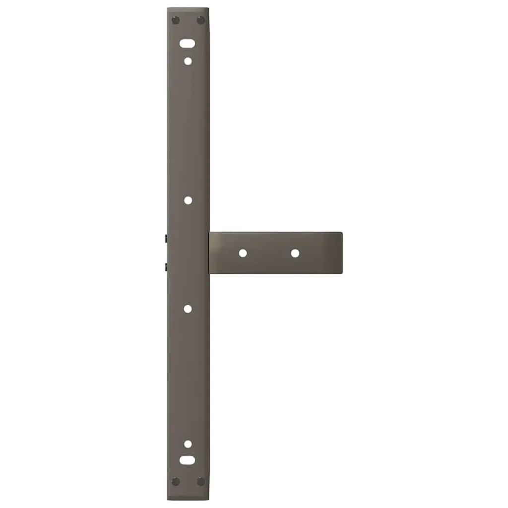 Coffee Table Legs T-Shaped?2 pcs Natural Steel 70x25x(30-31) cm Steel