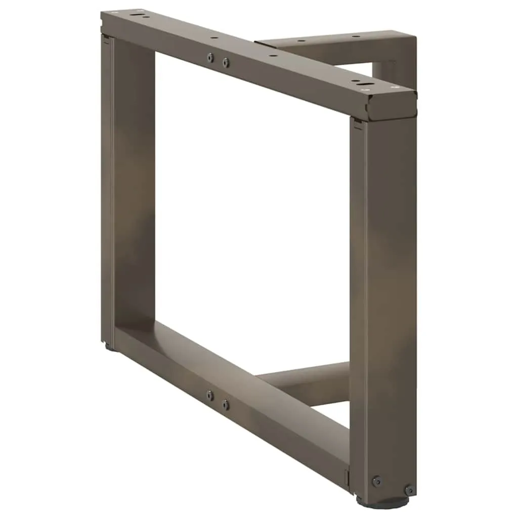 Coffee Table Legs T-Shaped?2 pcs Natural Steel 70x25x(42-43) cm Steel