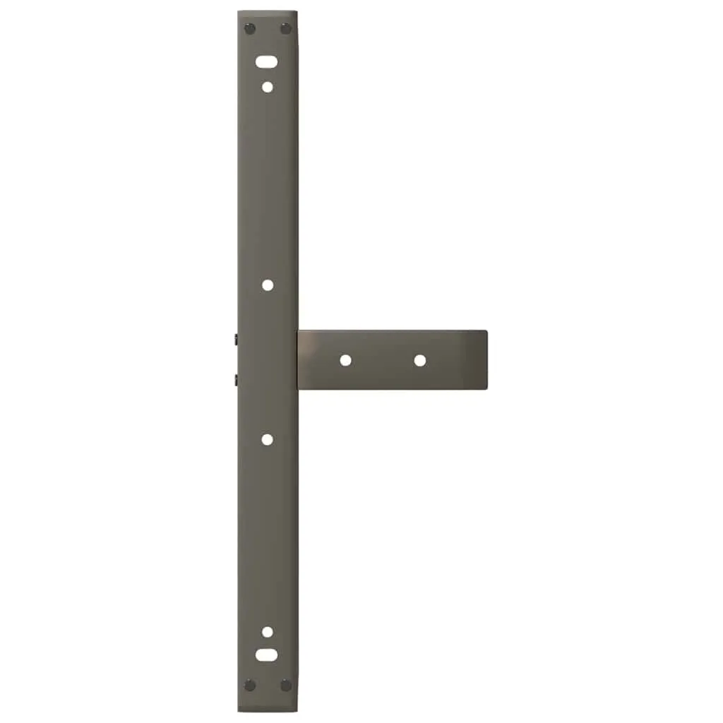 Coffee Table Legs T-Shaped?2 pcs Natural Steel 70x25x(42-43) cm Steel