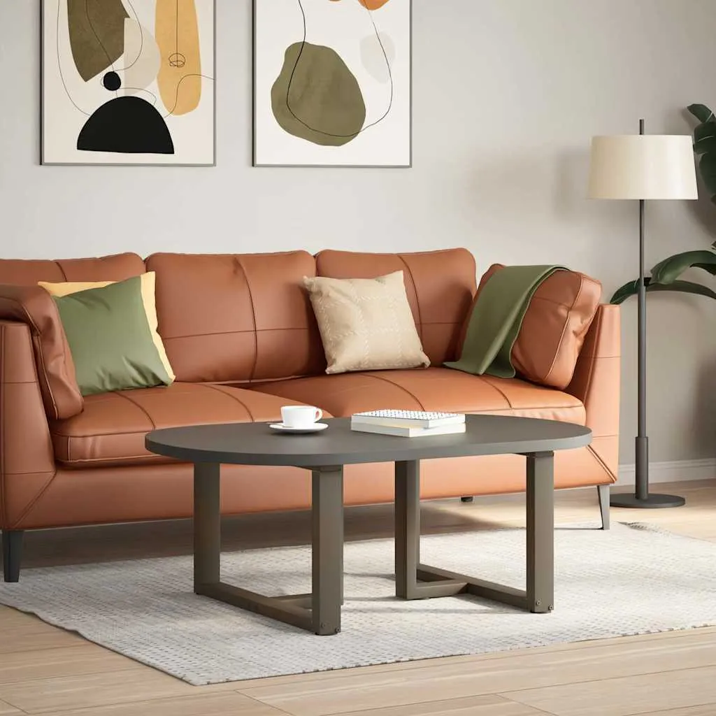Coffee Table Legs T-Shaped?2 pcs Natural Steel 70x25x(42-43) cm Steel