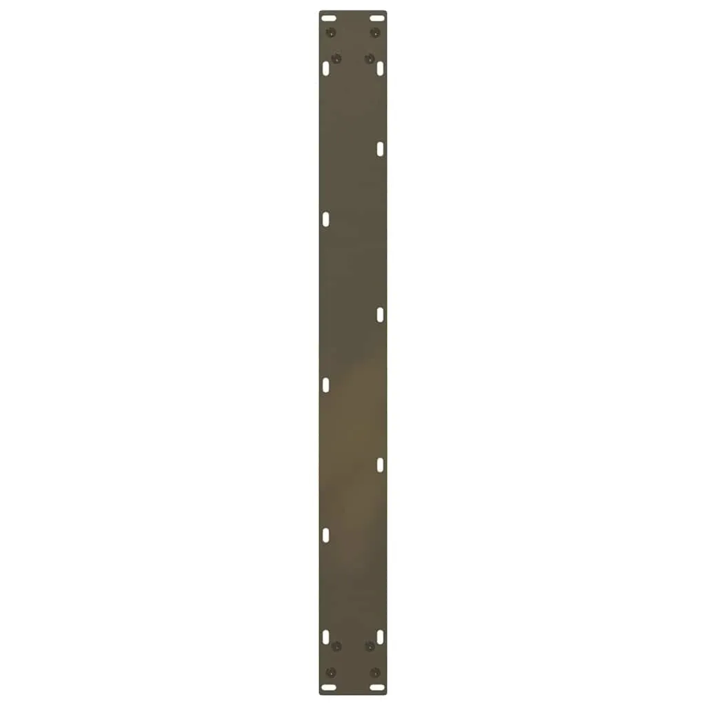 Coffee Table Legs U-Shaped 2 pcs Natural Steel 90x(72-73) cm Steel