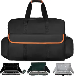 Coleman Stove Carrying Case, Coleman Stove Bag Compatible with Coleman Gas Camping Stove, Camp Chef Everest 2 Burner Stove Camp Stove Carry Case - 24.5 x 6.8 x 17.7in