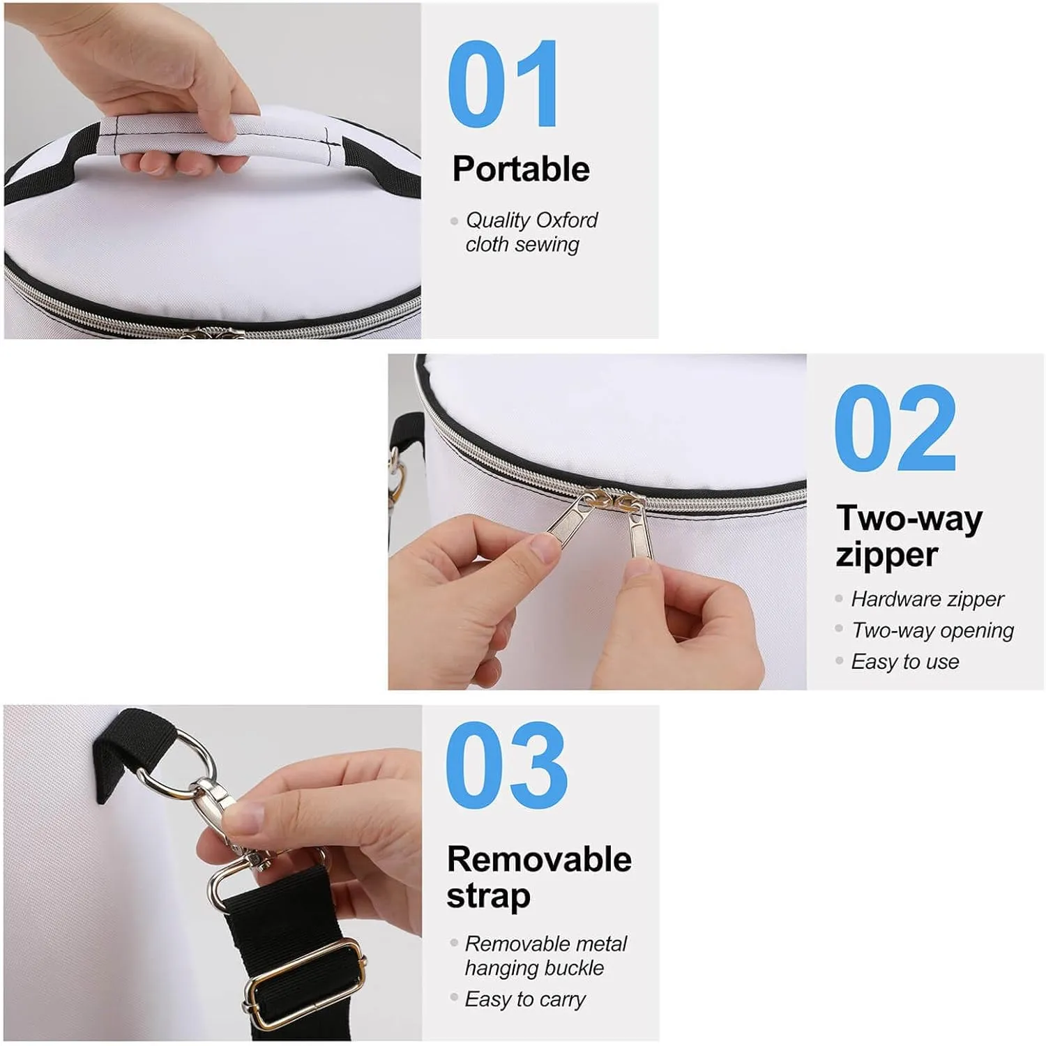 Collapsible Magic Yin Yang Art Lunch Backpack for Women, Large Capacity Cooler Bag for Camping Picnic Lunch Travel Outdoor Beach