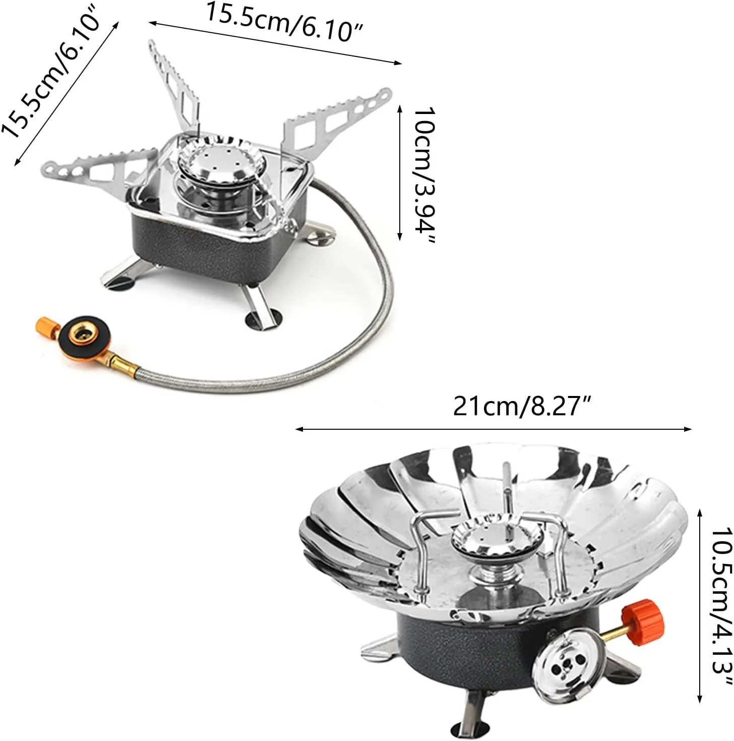 Compact Camping Stove Portable Outdoor Foldable for Hiking Andnics Cookingsils/B01