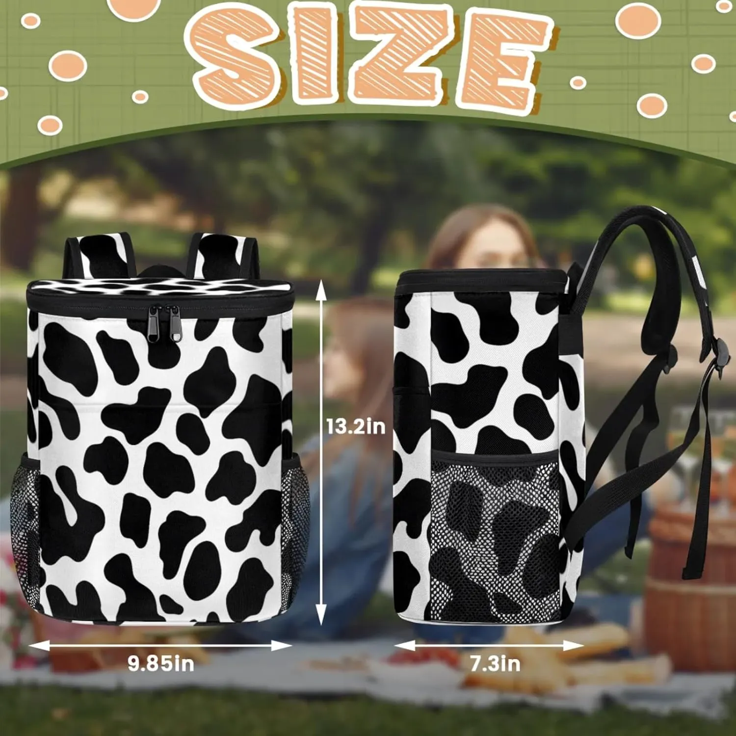 Cooler Backpack 30 Cans for Women Men - Insulated Waterproof Leak Proof Coolers Bag Ice Chest Backpacks for Picnic Beach Travel Camping