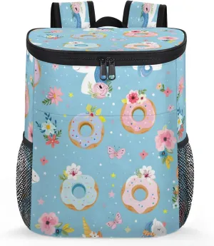 Cooler Backpack Insulated Cute Dinosaur Theme Lightweight Travel Cooler Lunch Backpack Drink Beverage Beer Bag
