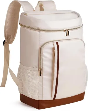 Cooler Backpack Insulated Waterproof 35 Cans,Two Compartments Backpack Cooler,Lightweight Back Pack for Women/Men