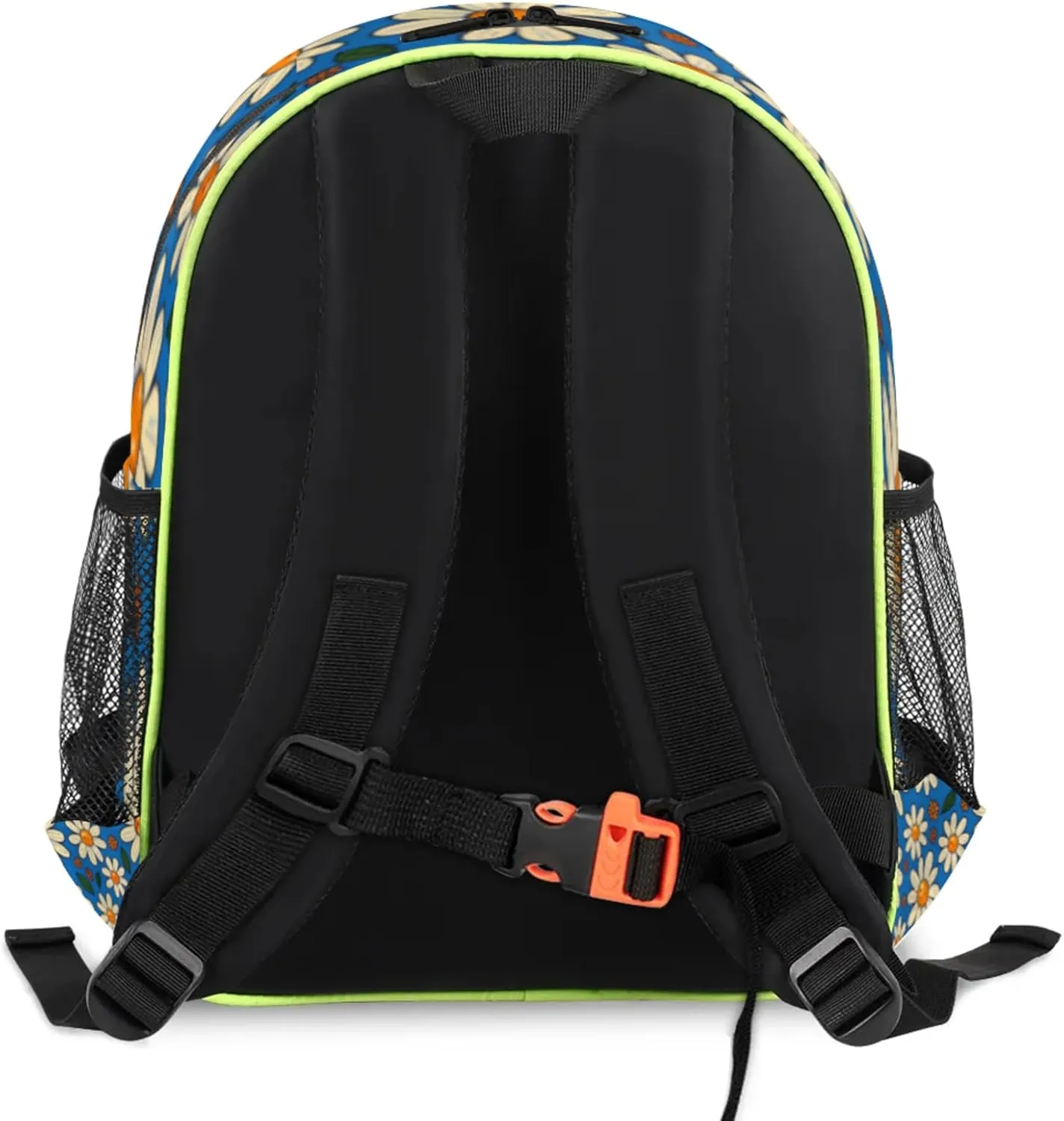 Daisy Custom Backpack with Name Cute Personalized Small Shoulder Bag Waterproof Travel Casual Backpack with Chest Strap 14.2in