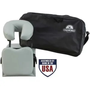 Desktop Portal Package / Includes Portable Desktop Massage Support System and Carrying Case by Oakworks