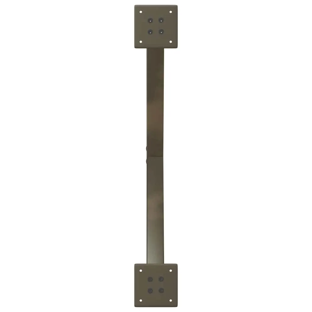 Dining Table Legs X-Shaped 2 pcs Natural Steel 80x(72-73) cm Steel