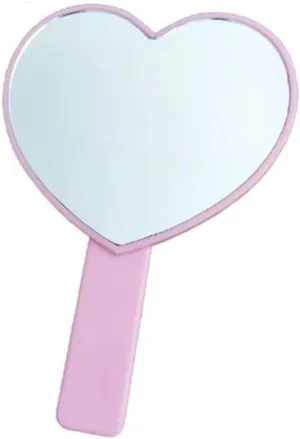 DIPSTICK Vanity Mirror Portable Handheld Makeup Mirror Vanity Mirror Makeup Dresser with Handle Hand Mirror Makeup Mirror Ladies Small Mirror Mirror Makeup (Color : D)