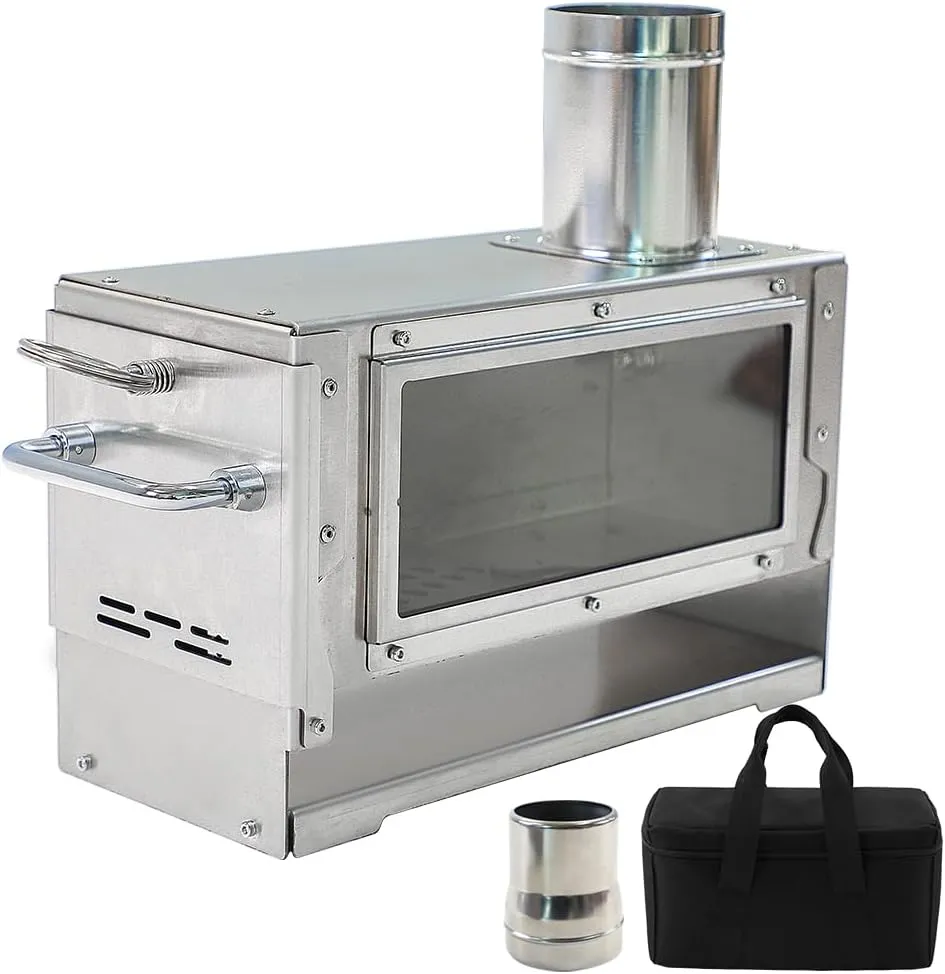 doorslay Camping Stove Wood-Burning Stove Fireplace Camping Cooking Stove Camping Stoves