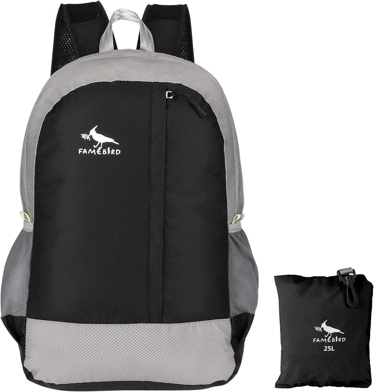 Durable Lightweight Packable Hiking 25L Small Water Resistant Travel