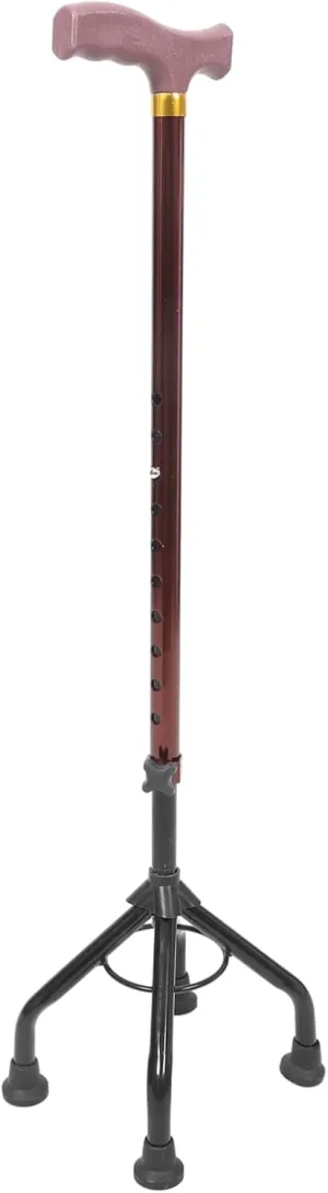 Durable Walking Stick Aluminum Alloy Crutches Ergonomic Design Nonslip Cane for Seniors Walking Pole for Stability