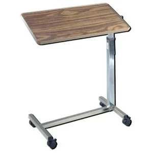Economical Tilt-Top Overbed Table - Adjustable Bed Table