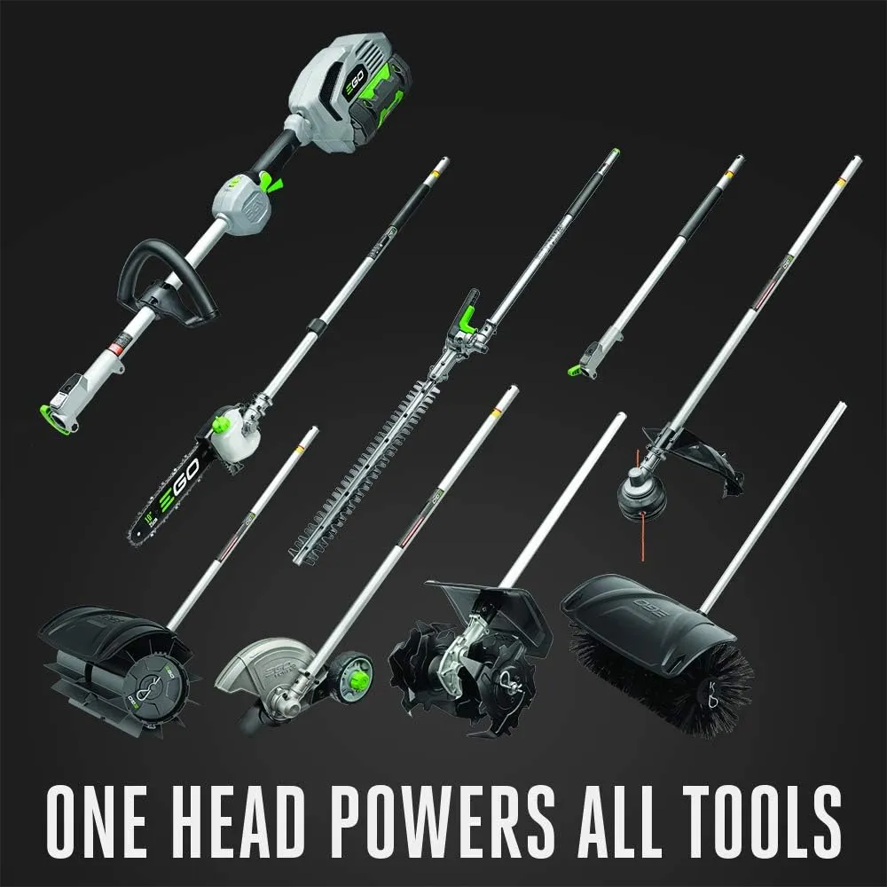 EGO Power  MST1501 Multi Combo Kit: 15-Inch String Trimmer & Power Head with 5.0Ah Battery & Charger Included