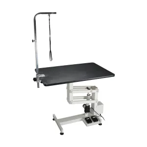 Electric Dog Grooming Table – Black, 120cm, Adjustable Height