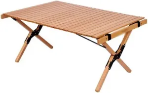 esmen Outdoor Folding Camping Table,Portable Roll Up Folding Table,Beach Table,Camping Picnic Table for Beach,Camping,Picnic,Travel