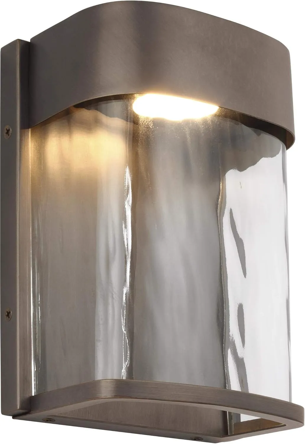Feiss Generation Lighting-Sean Lavin-26W 1 Led Outdoor Post Lantern in Modern Style-10 Inch Wide by 18.75 Inch High