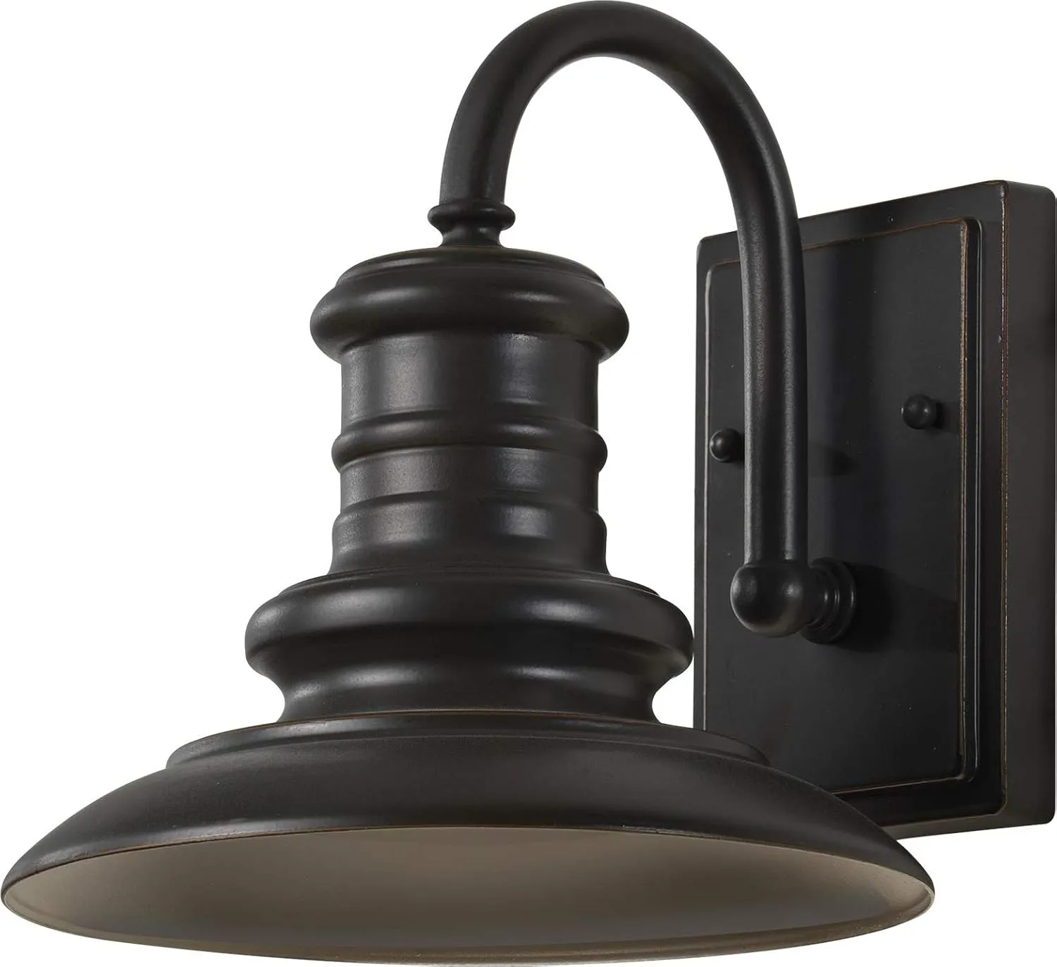 Feiss Lighting-Redding Station-Small Outdoor Wall Lantern Aluminum Approved for Wet Locations in Period Inspired Style-9